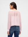 GAP Прозрачна блуза GAP