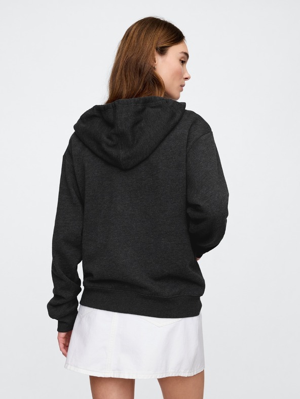 GAP Суитшърт с цип и лого на Gap