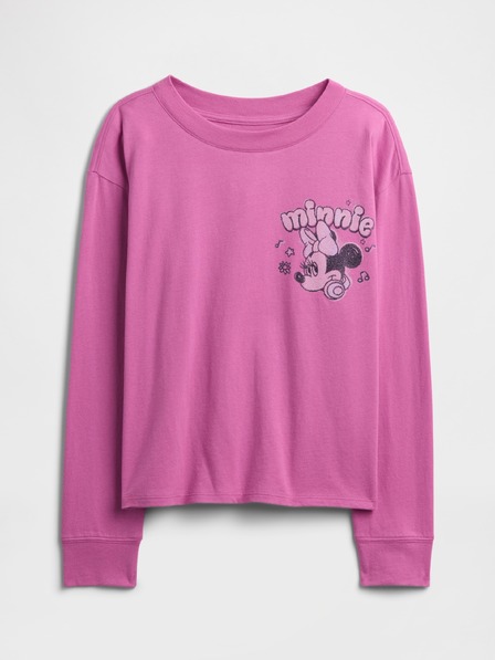 GAP Детска oversize тениска с лого Gap & Disney GAP