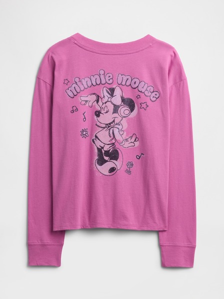 GAP Детска oversize тениска с лого Gap & Disney GAP