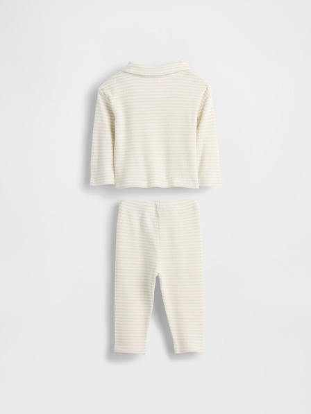 GAP Бебешки комплект дрехи с вафлен десен Softspun Brannan Bear GAP