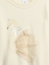GAP Бебешки oversize суитшърт GAP