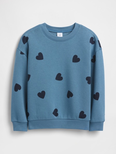 GAP Бебешки суитшърт с логото на GAP