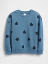 GAP Бебешки суитшърт с логото на GAP