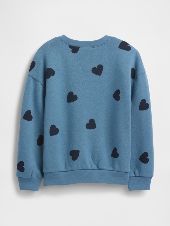 GAP Бебешки суитшърт с логото на GAP