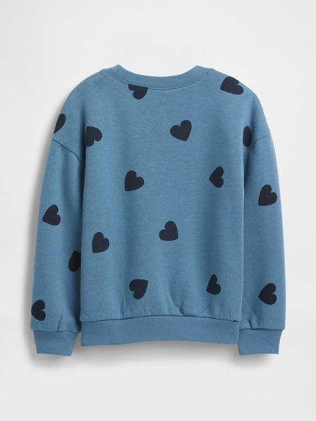 GAP Бебешки суитшърт с логото на GAP