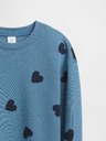 GAP Бебешки суитшърт с логото на GAP