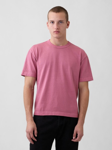 GAP Скъсена унисекс тежка тениска GAP