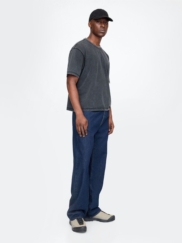 GAP Скъсена унисекс тежка тениска GAP