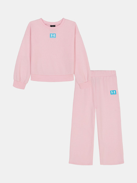 Under Armour Момичешки комплект Under Armour UA RIVAL CREW FLARE SET