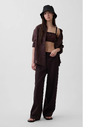 GAP Лнена oversize риза GAP