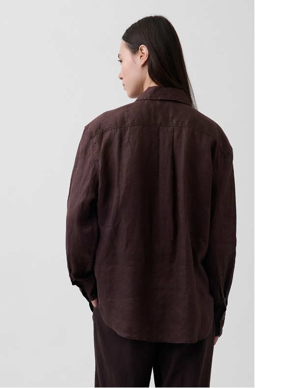 GAP Лнена oversize риза GAP