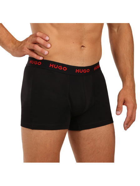 HUGO Комплект три - мъжки боксерки HUGO многоцветни