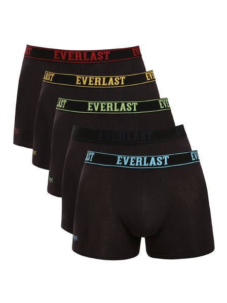 Everlast Комплект от пет - мъжки боксерки Everlast черни