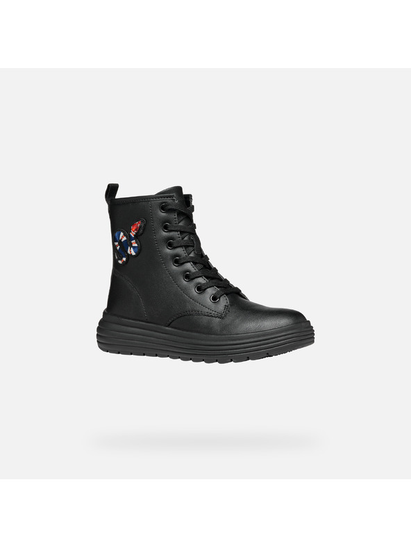 Geox Черни момичешки ankle обувки Geox Phaolae