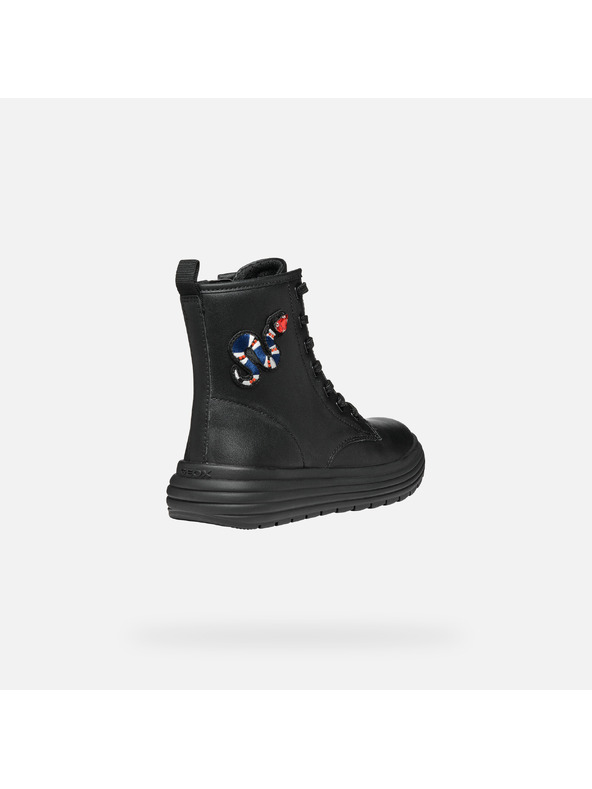 Geox Черни момичешки ankle обувки Geox Phaolae