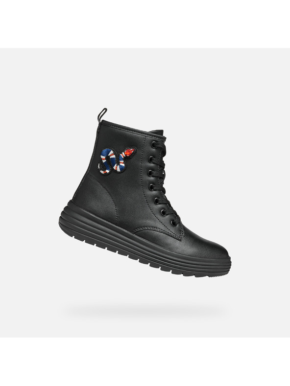 Geox Черни момичешки ankle обувки Geox Phaolae