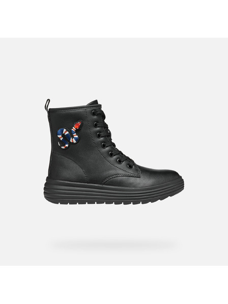 Geox Черни момичешки ankle обувки Geox Phaolae