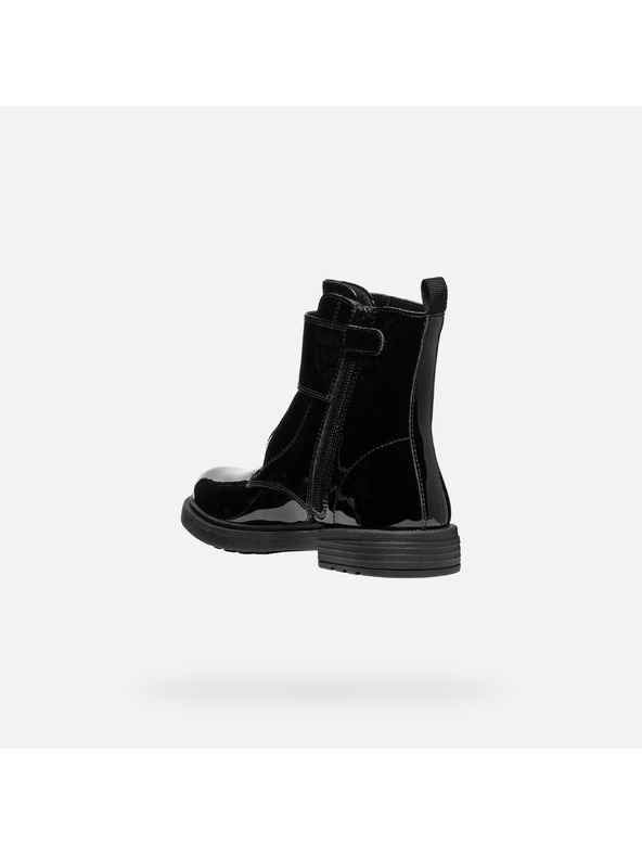 Geox Черни детски обувки за глезена Geox Eclair