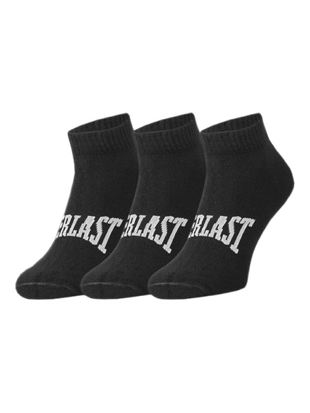 Everlast Комплект от три - чорапи Everlast до глезена черни