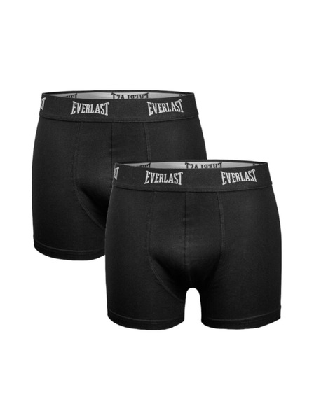 Everlast Комплект от две - мъжки боксерки Everlast черни (BM002-black/black)