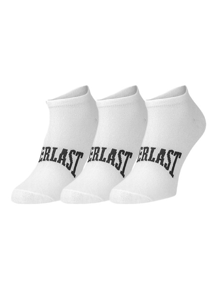 Everlast Комплект от три - чорапи Everlast до глезена бели