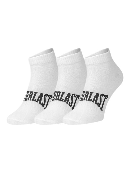 Everlast Комплект от три - чорапи Everlast до глезена бели