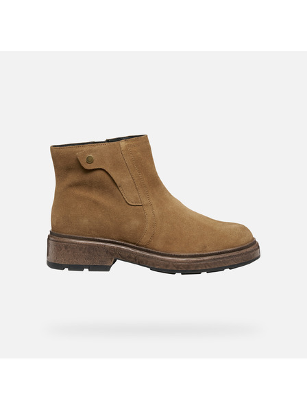 Geox Кафяви дамски боти Geox Swelen
