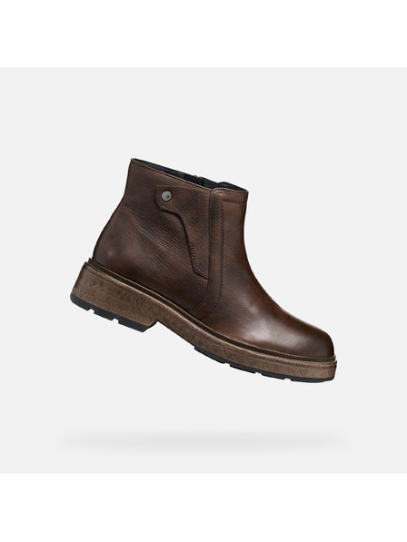 Geox Кафяви дамски боти Geox Swelen