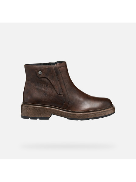 Geox Кафяви дамски боти Geox Swelen