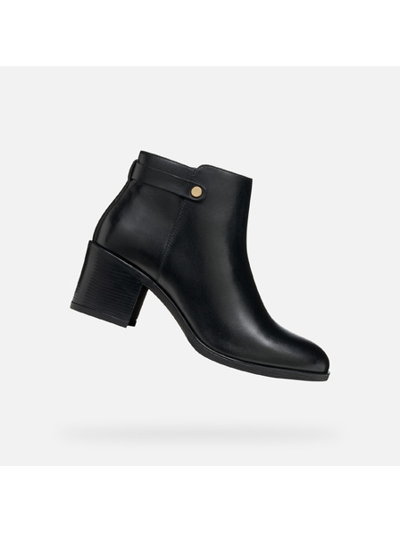 Geox Черни дамски боти Geox New Asheel