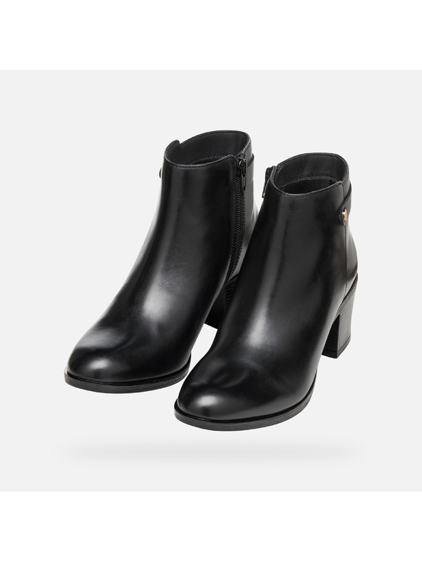Geox Черни дамски боти Geox New Asheel