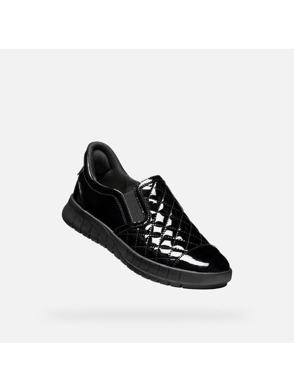 Geox Черни дамски маратонки Geox Flextride Plus