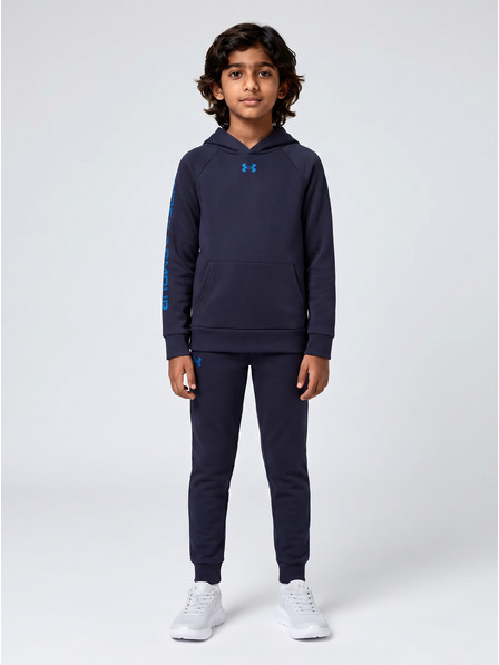 Under Armour Детски комплект Under Armour UA Rival Fleece Suit-BLU