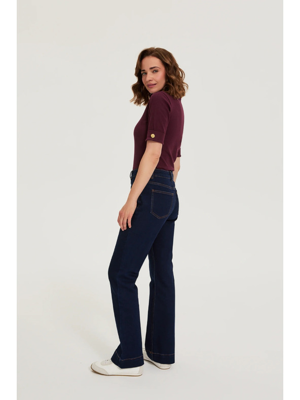 Moodo Bootcut дънки тъмно синьо Moodo