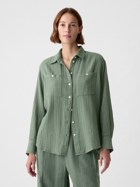 GAP Мушамена риза oversize GAP