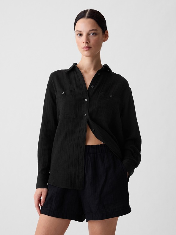 GAP Муселинова риза с големи размери GAP