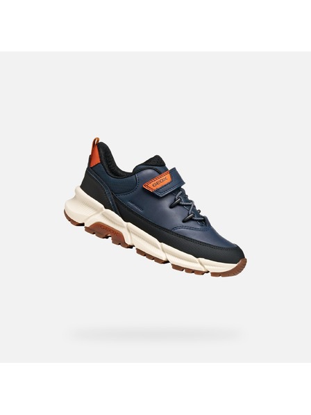 Geox Тъмносини детски кецове Geox Flexyper Plus