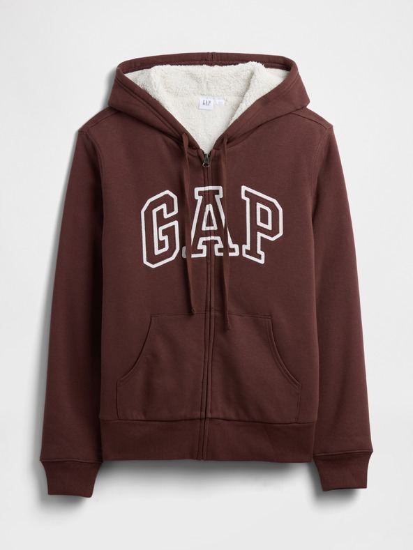 GAP Топъл суитшърт Logo Sherpa GAP