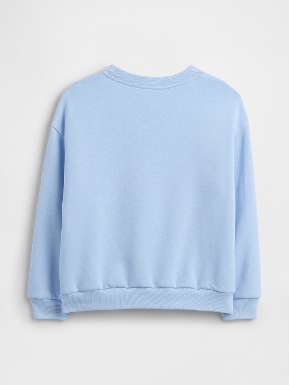 GAP Бебешки суитшърт с логото на GAP