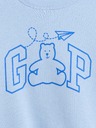 GAP Бебешки суитшърт с логото на GAP