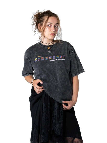 Meatfly Meatfly унисекс тричо Big Shock Krajdos Black Acid Wash
