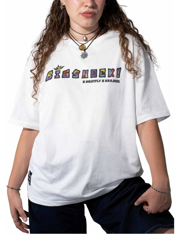 Meatfly Meatfly унисекс тричо Big Shock Krajdos White