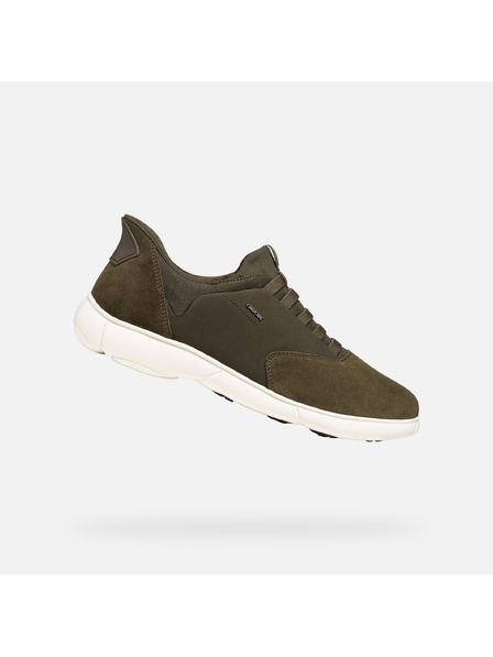 Geox Хаки мъжки маратонки Geox Nebula 2.0 Plus Fast in