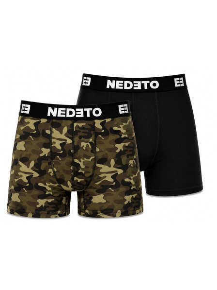 Nedeto Комплект от две - мъжки боксерки Nedeto многоцветни