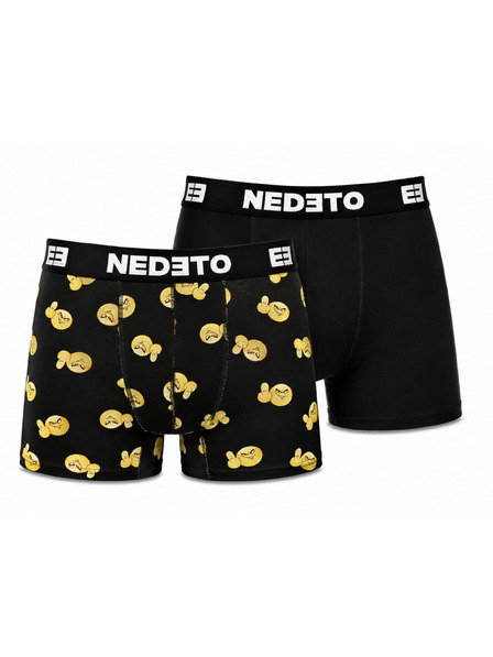Nedeto Комплект от две - мъжки боксерки Nedeto многоцветни