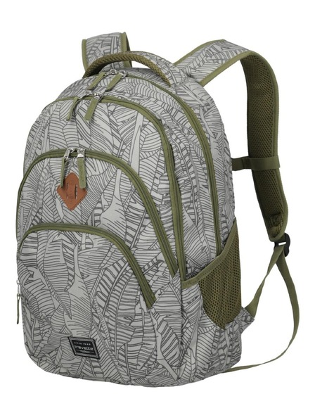 Travelite Раница Travelite Basics Backpack Print сива