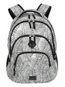 Travelite Раница Travelite Basics Backpack Print бяла