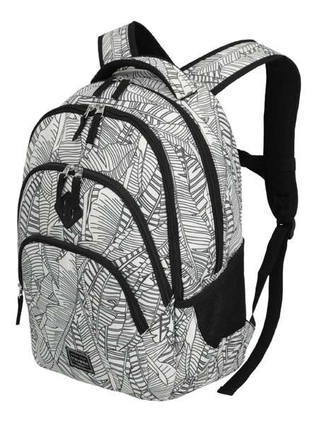 Travelite Раница Travelite Basics Backpack Print бяла