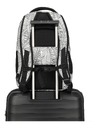 Travelite Раница Travelite Basics Backpack Print бяла